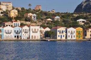Der Naturhafen von Kastelorizo
