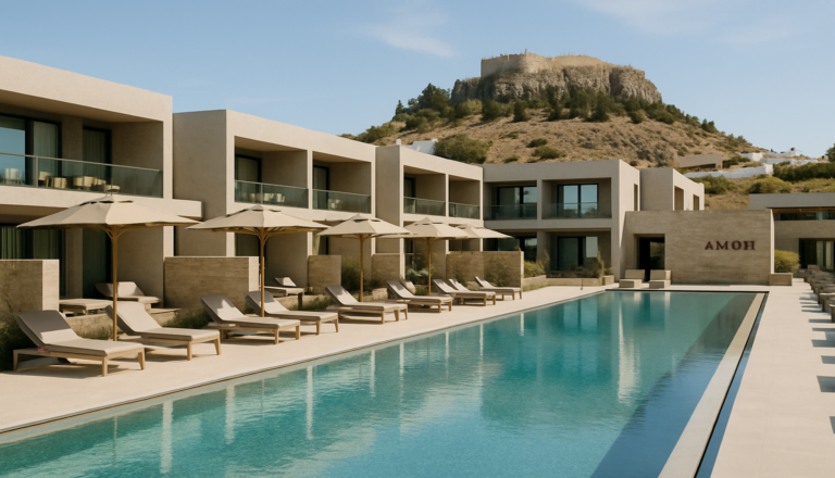 Amoh, a Luxury Collection Resort, Rhodes: Das neue 5-Sterne-Hotel bei Lindos im Dodekanes