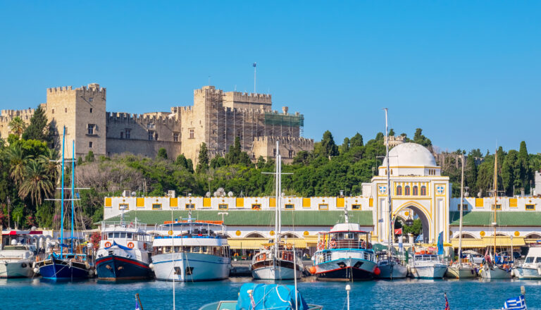 Rhodos Boote Hafen