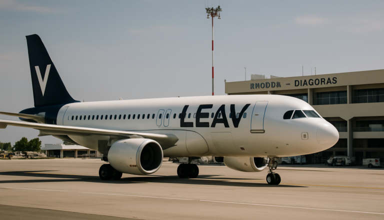 Direktflug ab Erfurt: LEAV Aviation fliegt seit 1. September 2026 nach Rhodos