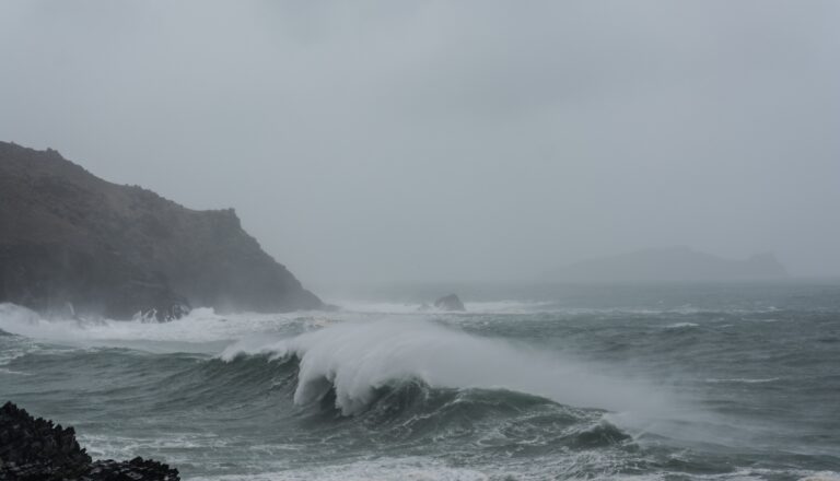 Sturm an der Küste